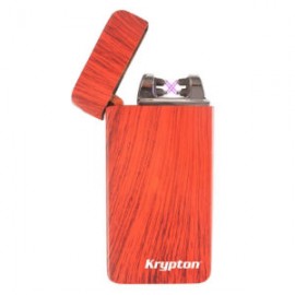 ENCENDEDOR ELECTRONICO KRYPTON VINTAGE ROJO CON CABLE USB INTEGRADO