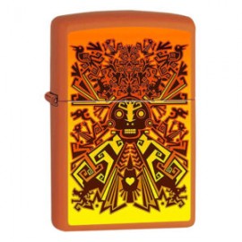 ENCENDEDOR ZIPPO DISEÑA TU MEXICO MUERTE AZTECA