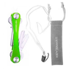 KEYSMART PARA 8 LLAVES COLOR VERDE EN BOLSA TIPO ZIPLOC