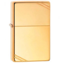 ENCENDEDOR ZIPPO BRONCE BRILLANTE VINTAGE