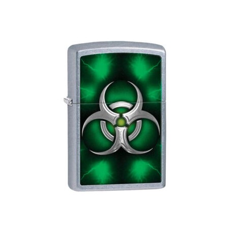 ENCENDEDOR ZIPPO SIMBOLO RIESGO BIOLOGICO