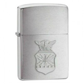 ENCENDEDOR ZIPPO CROMADO MATE AIR FORCE CREST