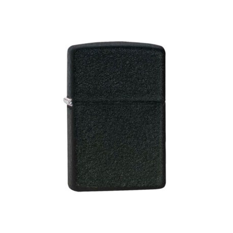 ENCENDEDOR ZIPPO NEGRO AGRIETADO