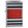 ENCENDEDOR ZIPPO ACERO Y MADERA