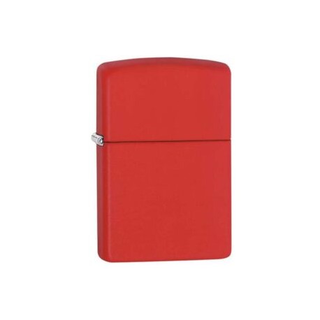 ENCENDEDOR ZIPPO ROJO MATE