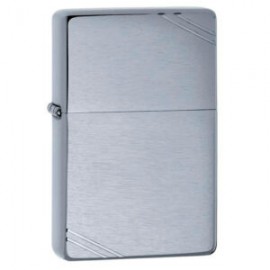 ENCENDEDOR ZIPPO CROMADO MATE VINTAGE