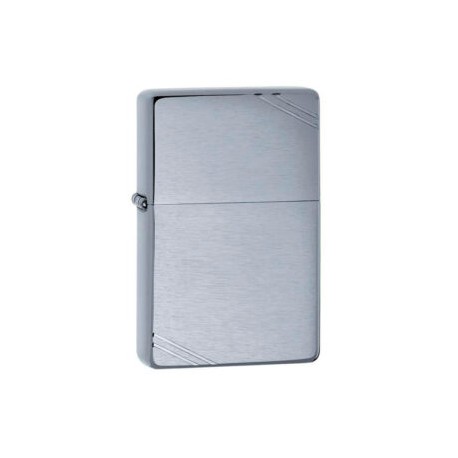 ENCENDEDOR ZIPPO CROMADO MATE VINTAGE