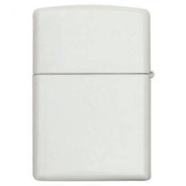 ENCENDEDOR ZIPPO BLANCO MATE