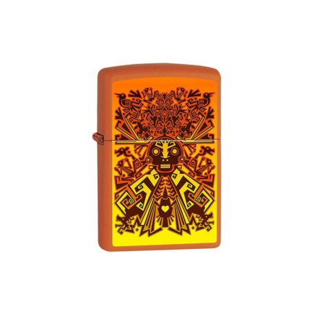 ENCENDEDOR ZIPPO DISEÑA TU MEXICO MUERTE AZTECA