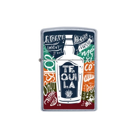 ENCENDEDOR ZIPPO DISEÑA TU MEXICO TEQUILA DE MIS AMORES