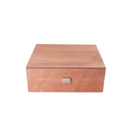 HUMIDOR PARK LANE CHICO RED MAHOGANY PARA 30 PUROS SERIE NATURAL OILS