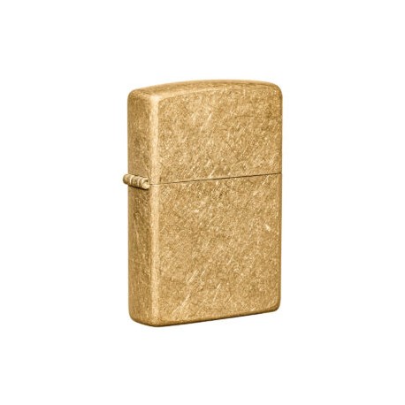 ENCENDEDOR ZIPPO COLOR DORADO TUMBLED BRASS