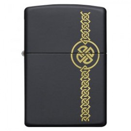 ENCENDEDOR ZIPPO JACK DANIELS NEGRO CON TEXTURA