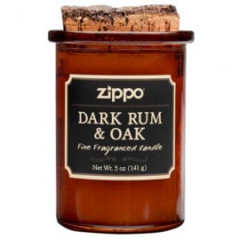 VELA AROMATICA ZIPPO DARK RUM & OAK