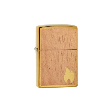 ENCENDEDOR ZIPPO WOODCHUCK CAOBA