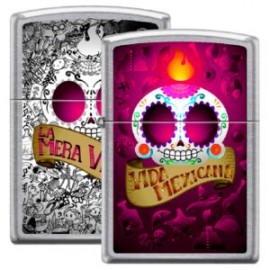 ENCENDEDOR ZIPPO DISEÑA TU MEXICO LA MERA VIDA