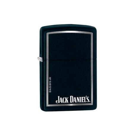 ENCENDEDOR ZIPPO JACK DANIELS NEGRO