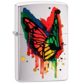 ENCENDEDOR ZIPPO MARIPOSA COLORIDA